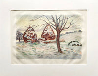Les Meules en hiver à Palaiseau by Armand Guillaumin, 1898 (view 2)