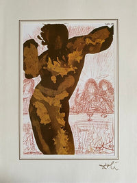 Christ tells the disciples that one of their number will betray him (Matthew 26:20-21) de Salvador Dalí, 1985