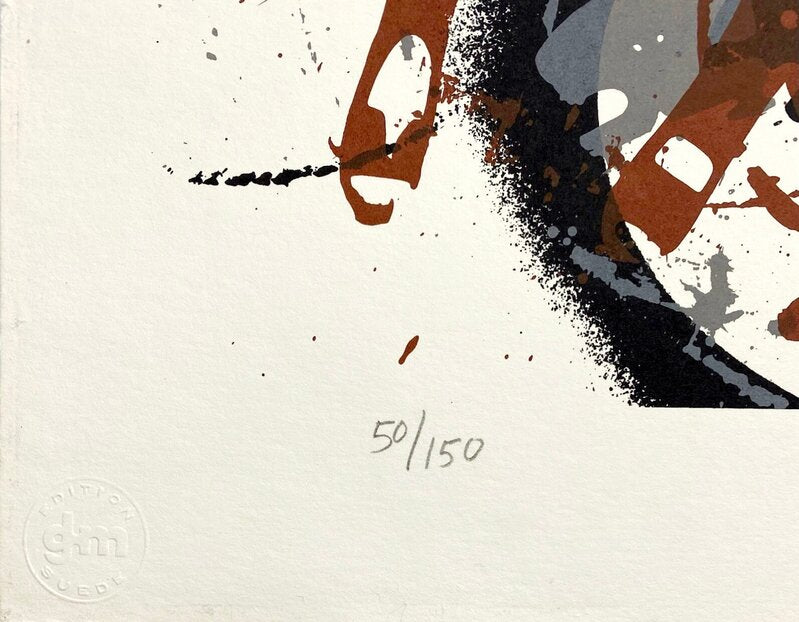 Trio à cordes II d'Arman, 1987 (vue 2)