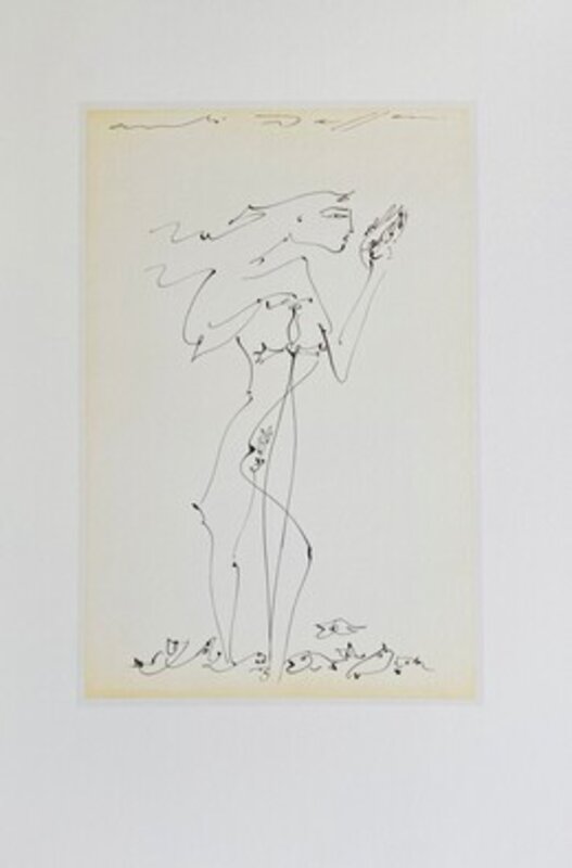 Jeune fille à l'épée by André Masson, 1960