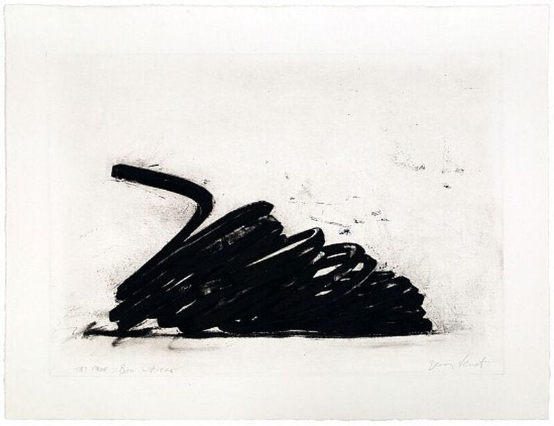 Effondrement by Bernar Venet, 2014 (view 2)