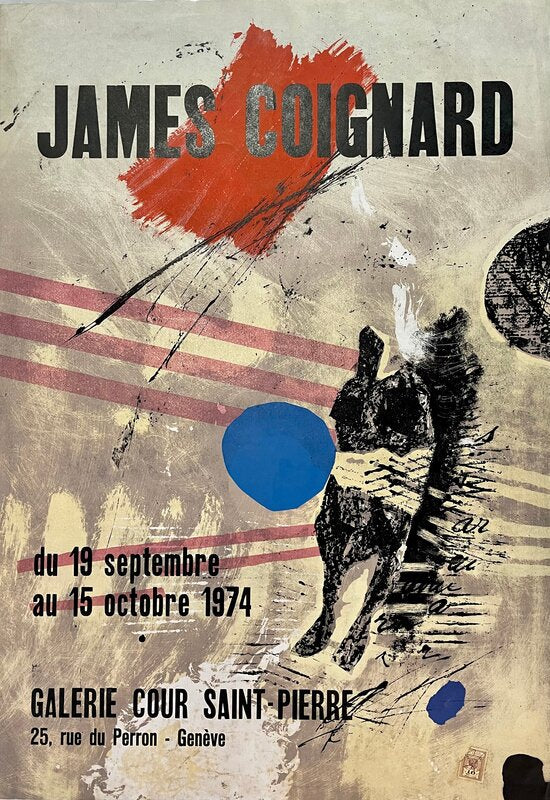 Galerie Cour Saint-Pierre de James Coignard, 1974