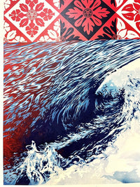 Wave Of Distress by Shepard Fairey, 2023 (view 2)