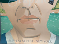 Self Portrait (Mourlot Graphics) by Alex Katz, 1970 (view 2)