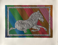 Zebra No. 3 de Victor Vasarely, 1984