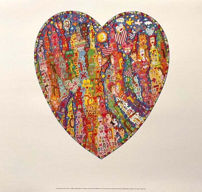 In the Heart of the City de James Rizzi, 2004