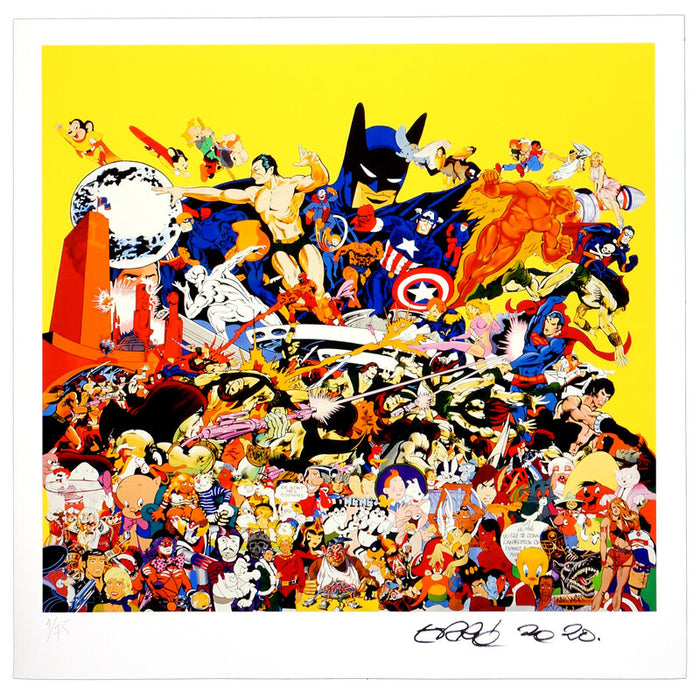 Batman by Erró, 2020