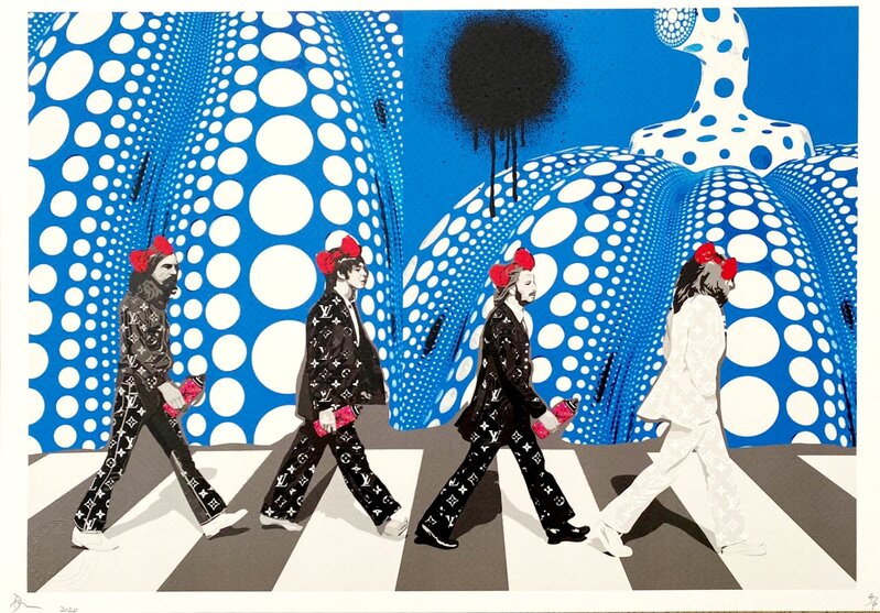 Beatles Blue by Death NYC, 2020
