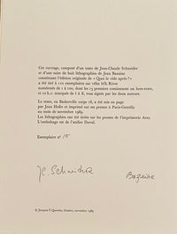 Untitled de Jean Bazaine, 1989 (vue 2)