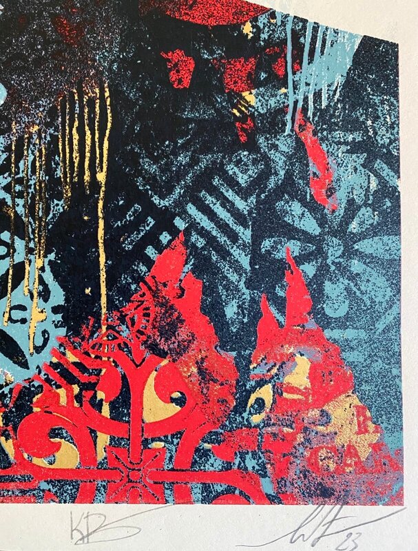 Warhol Collage (Color) de Shepard Fairey, 2023 (vue 2)