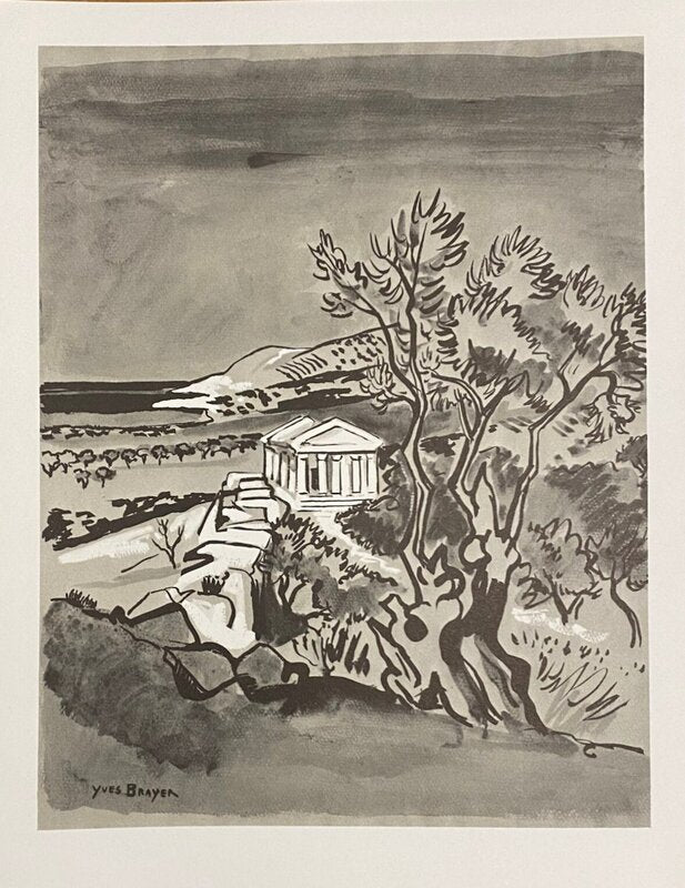 En art il n'y a pas de progrès by Yves Brayer, 1971