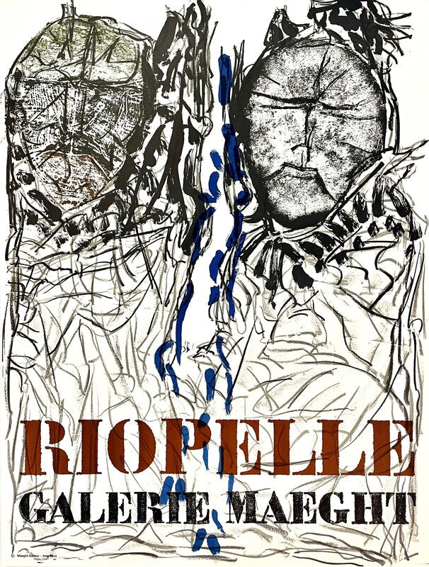 Galerie Maeght de Jean-Paul Riopelle, 1974