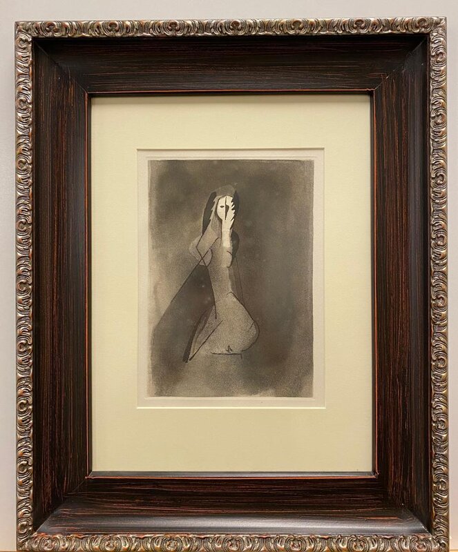 La dame espagnole by Jacques Villon, 1959