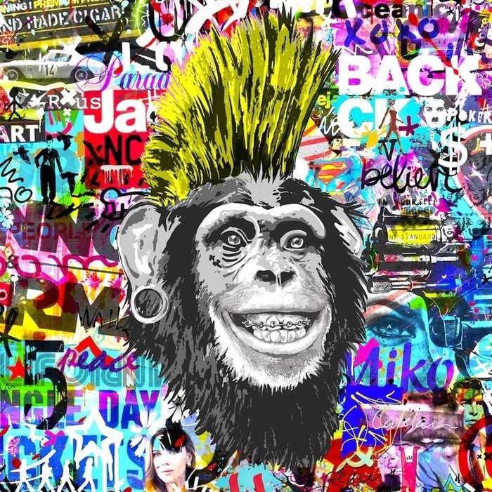 Crazy Yellow Monkey de Christophe Catelain, 2019