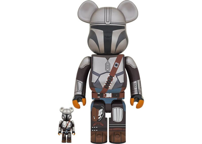 Star Wars The Mandalorian 400% + 100% de BE@RBRICK, 2022
