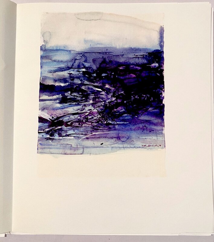 Illuminations by Zao Wou-Ki 趙無極, 1966 (view 5)