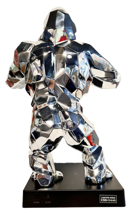 Wild Kong Speaker (Silver) by Richard Orlinski, 2020 (view 2)
