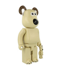 Bearbrick Gromit (Wallace & Gromit) 400% + 100% de BE@RBRICK, 2021 (vue 2)