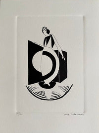 Composition à la robe-disque by Sonia Delaunay, 1925
