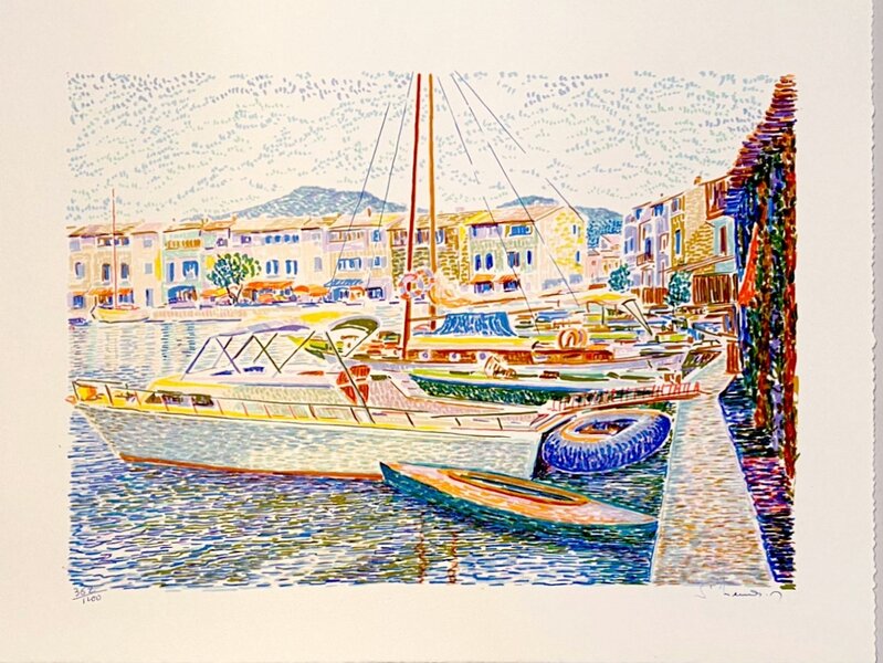 Port Grimaud by Serge Mendjisky, 1969