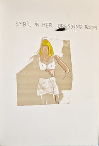 Sybil Vane in her Dressing Room de Jim Dine, 1968