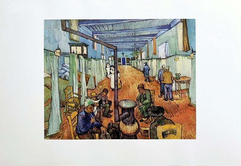 L'Hôpital à Arles by Vincent van Gogh, 1976