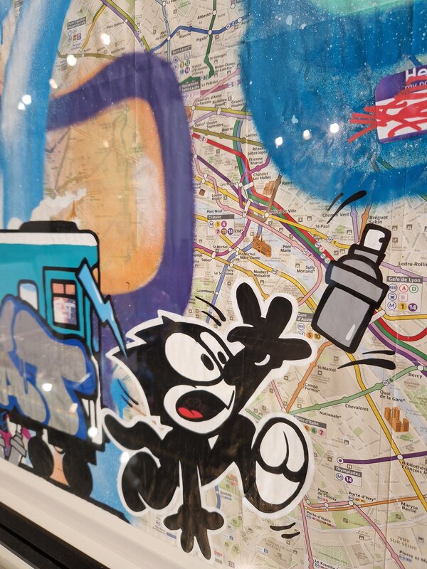 Felix (Metro Map of Paris) de FAT, 2020 (vue 3)