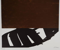 Lithographie N°43 by Pierre Soulages, 1995 (view 7)