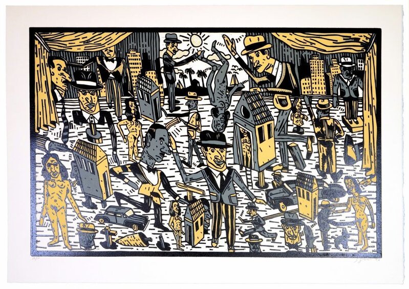 Théatre de la ville VI d'Antonio Seguí, 1992