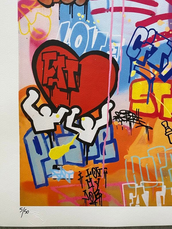 Bugs Bunny Heart de FAT, 2023 (vue 2)