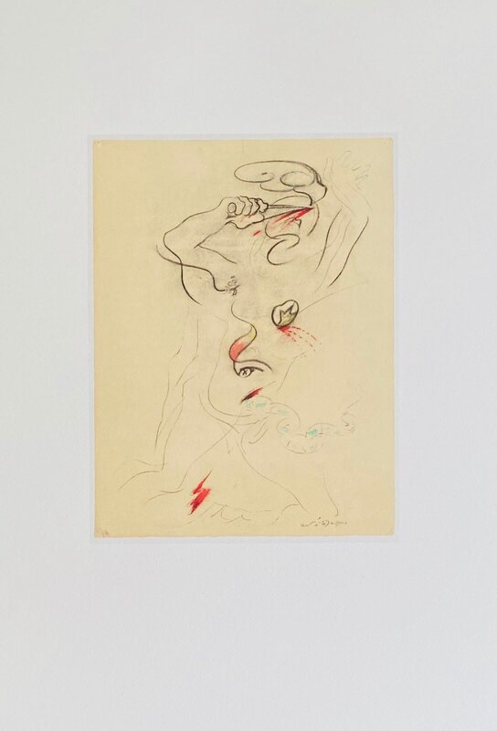 Honte by André Masson, 1932
