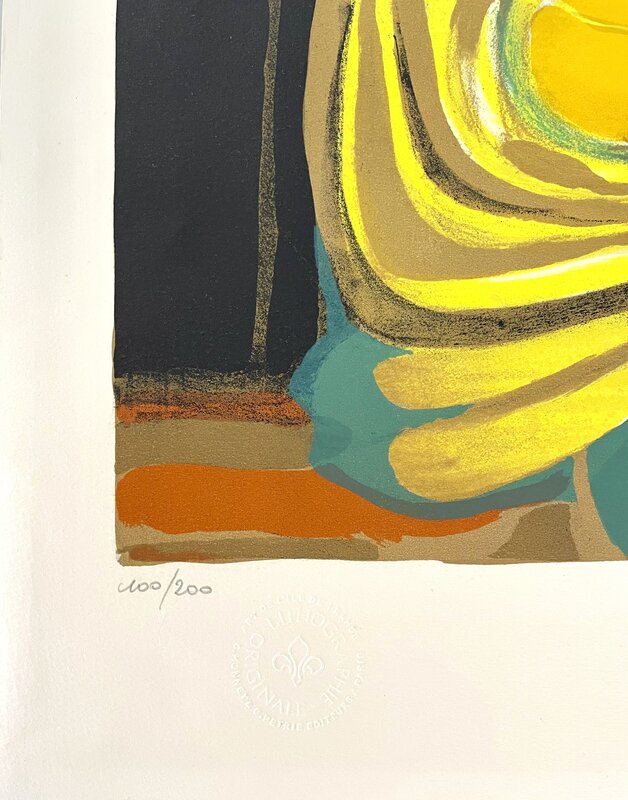 Femme aux fleurs d'Alfred Defossez, vers 1970 (vue 3)