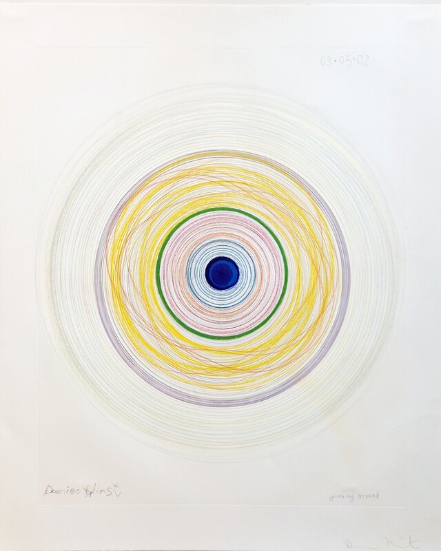 Spinning Around de Damien Hirst, 2002