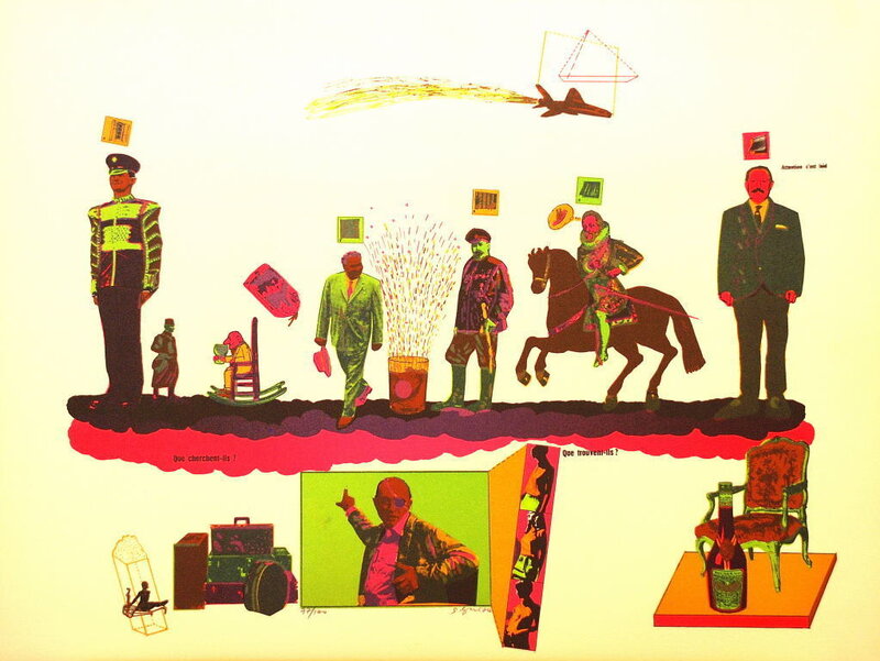Sans Démagogie d'Antonio Seguí, 1972