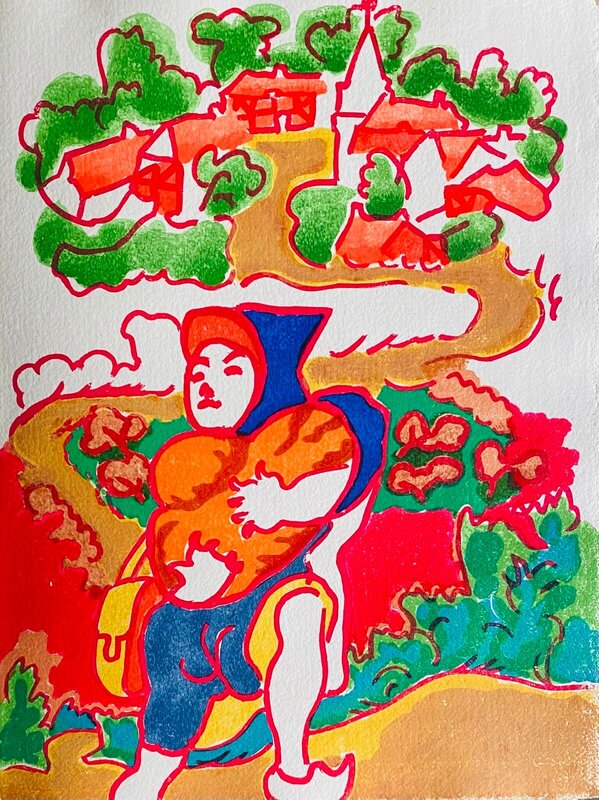 Appareil de la terre de Charles Lapicque, 1961