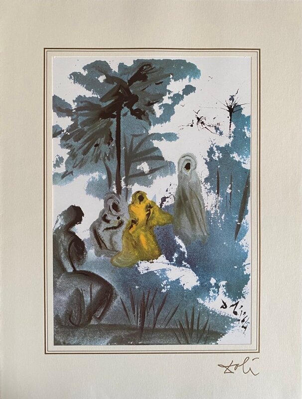 Ruth chooses the people of Israel and their God (Ruth 1:15-16) by Salvador Dalí, 1985