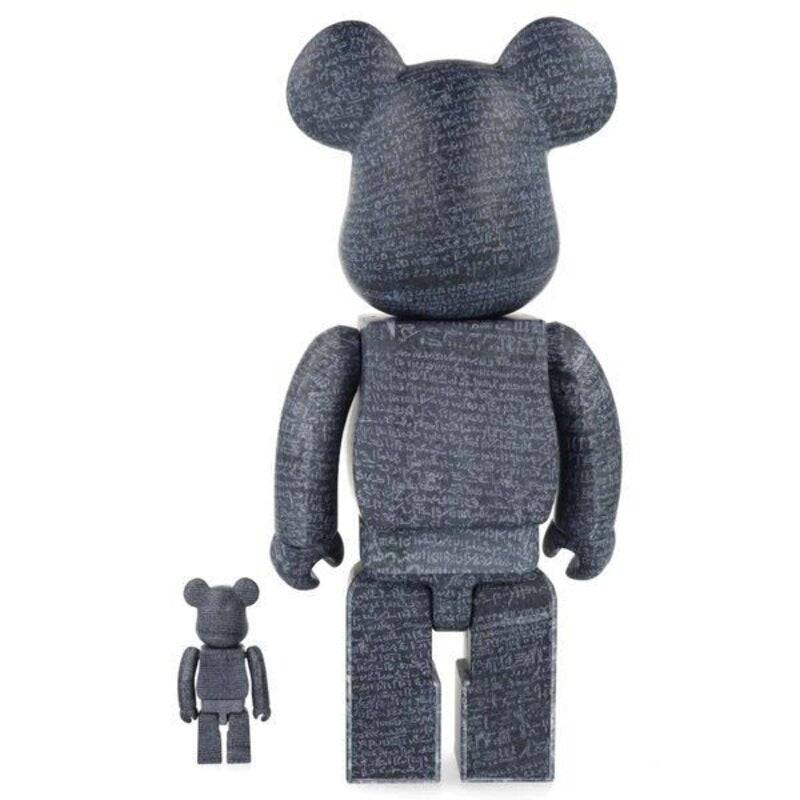 Bearbrick British Museum - The Rosetta Stone 400% + 100% by BE@RBRICK, 2022 (view 3)