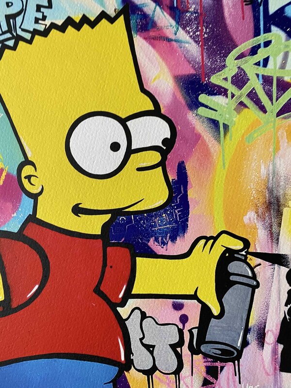 Bart Simpson by FAT, 2022 (view 2)