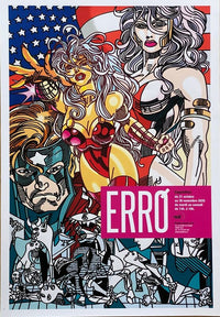 Wonder Woman Exhibition Poster d'Erró, 2020