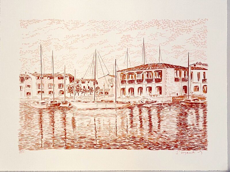 Port Grimaud de Serge Mendjisky, 1969