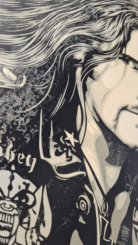 Lemmy Damaged Case (Motörhead) de Shepard Fairey, 2021 (vue 4)