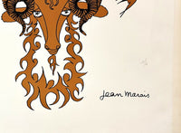 Bélier, Astrologie et Zodiaque de Jean Marais, vers 1990 (vue 2)