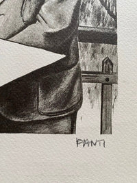 Homage to Martiros Sariàn, painter de Lucio Fanti, vers 1970 (vue 2)