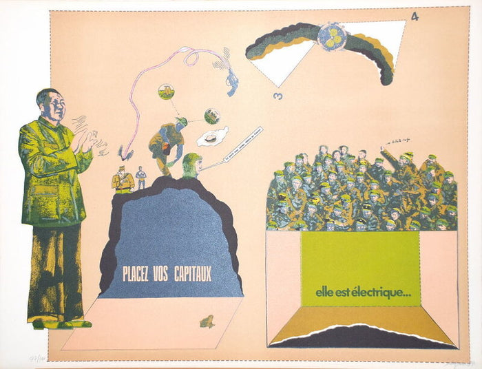 Sans Démagogie d'Antonio Seguí, 1972