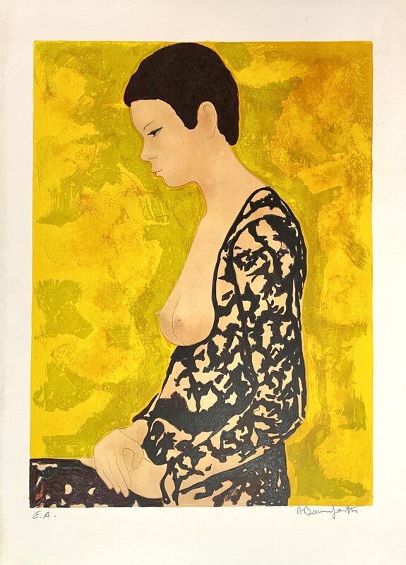 Cheveux courts by Alain Bonnefoit, c. 1970