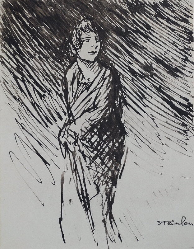 Steinlen et la rue de Théophile Alexandre Steinlen, 1930
