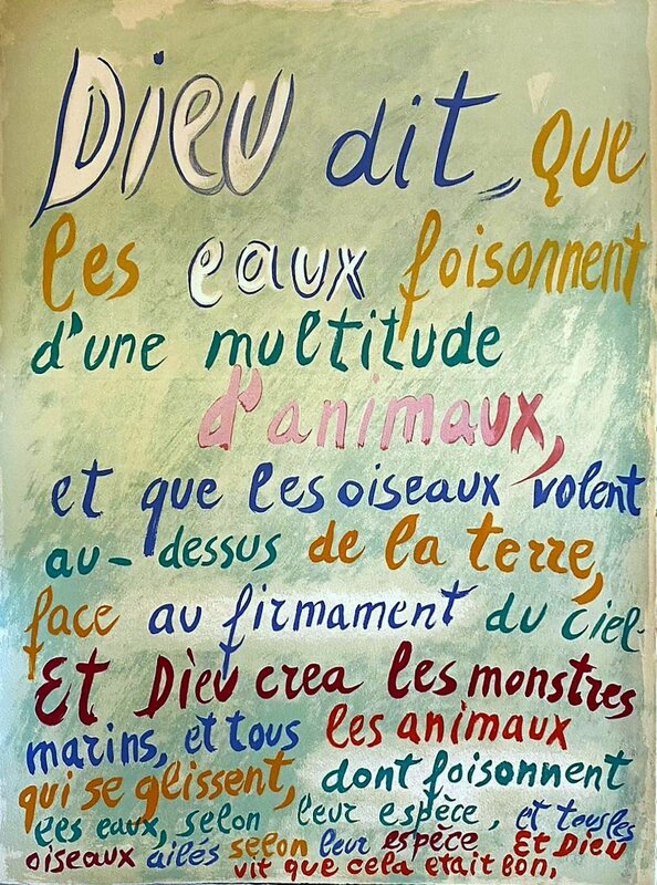 Que les eaux foisonnent d'une multitude d'animaux by André Lanskoy, 1966