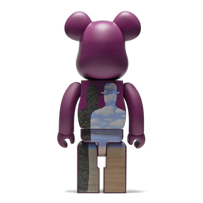 René Magritte (L'oiseau De Ciel 1965/La Belle Societe 1965) 1000% by BE@RBRICK,, 2022 (view 2)
