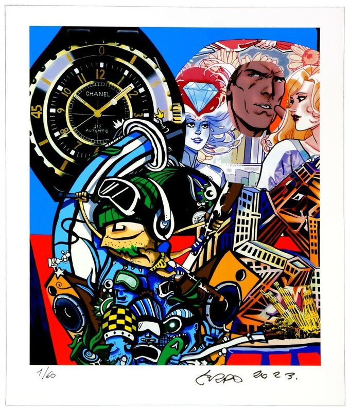 Untitled d'Erró, 2023