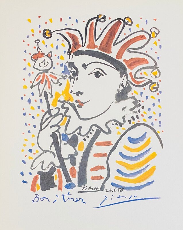 Carnaval : le fou by Pablo Picasso, 1980